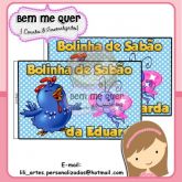 Bolinha de Sabão Galinha Pintadinha