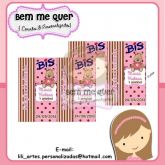Bis Marrom & Rosa