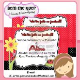 Convite Joaninha
